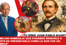 Tú eres Juan Pablo Duarte
